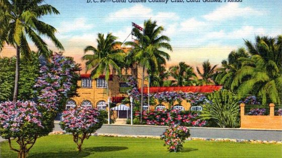 Coral Gables — photograph of the real place in Florida