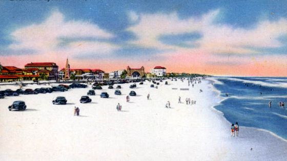 Daytona Beach — photograph of the real place in Florida