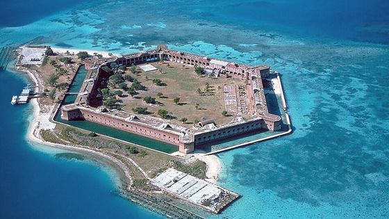 Dry Tortugas — photograph of the real place in Florida