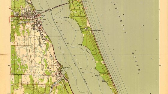 Melbourne — photograph of the real place in Florida